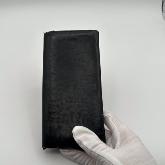 Prada Long Black Saffiano Leather Wallet - Picture 13 of 14